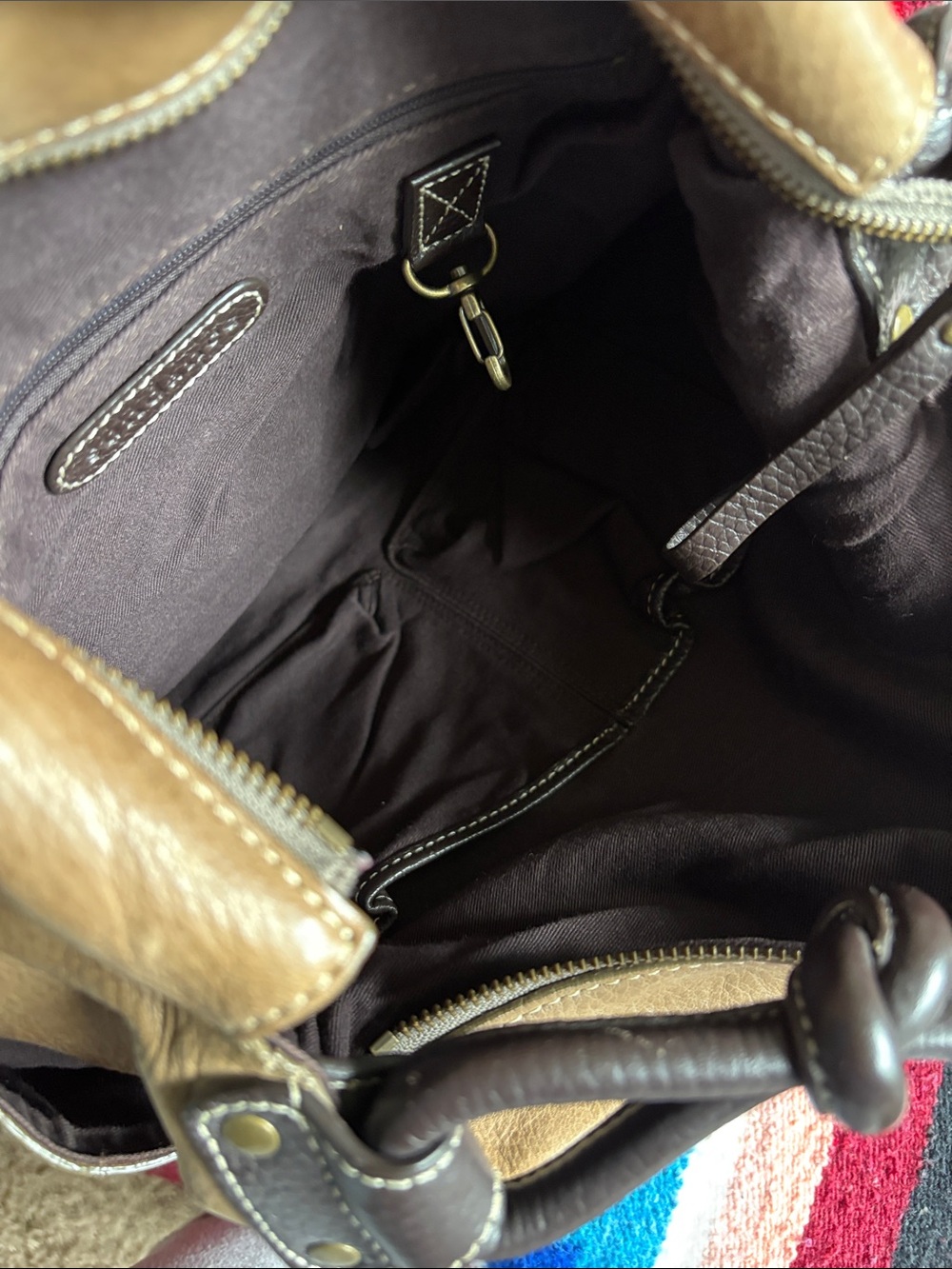 Sundance Classic Leather Tote - Picture 4 of 4